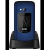 CELLULARE SAIET SCUDO TRE+ BLU GSM Quad Band con tasti e caratteri grandi, tasto SOS, tasto di EXTRA AMPLIFICAZIONE AUDIO, SUONERIA AMPLIFICATA 